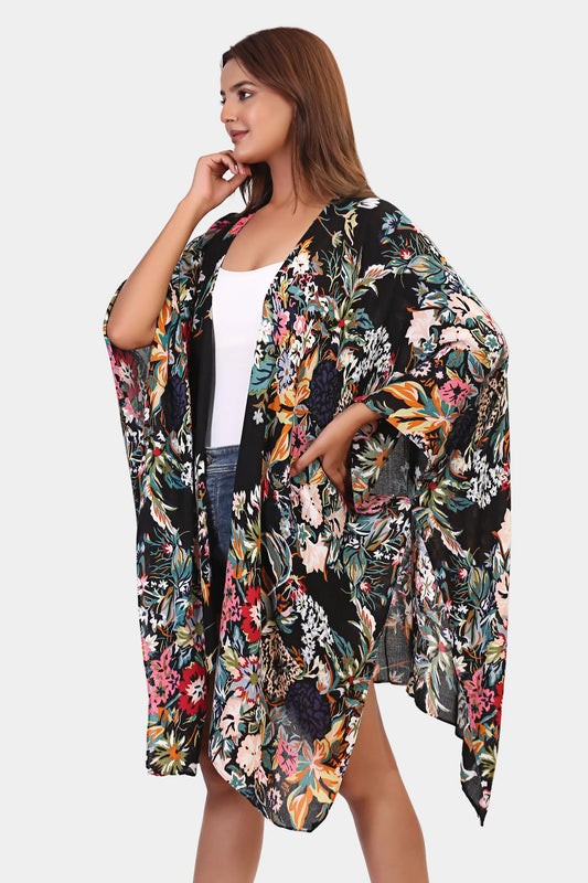 Flowy Floral Kimono