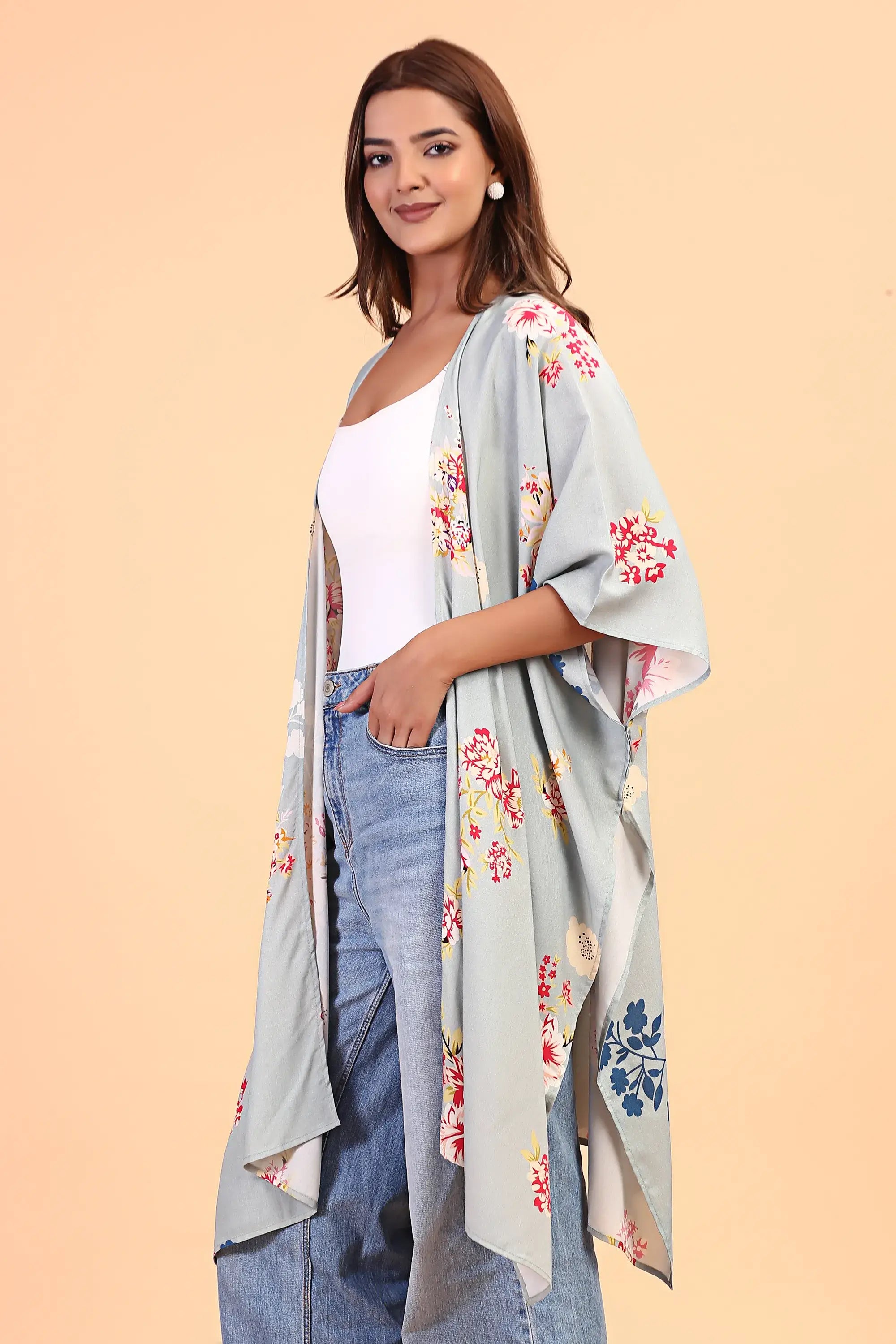 Floral Kimono For Spring