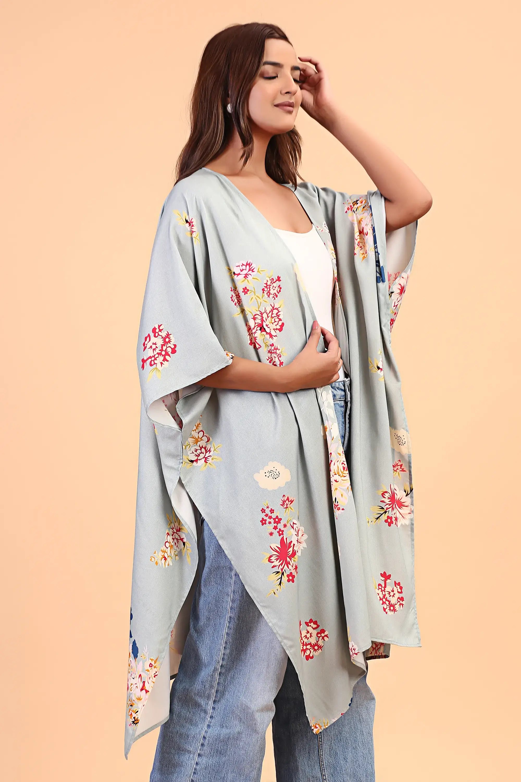Floral Kimono For Spring