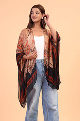 Print Kimono Long