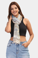 Dusky Dreams Jacquard Scarf