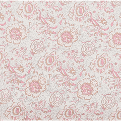 Graceful Blush & Ivory Woolen Scarf