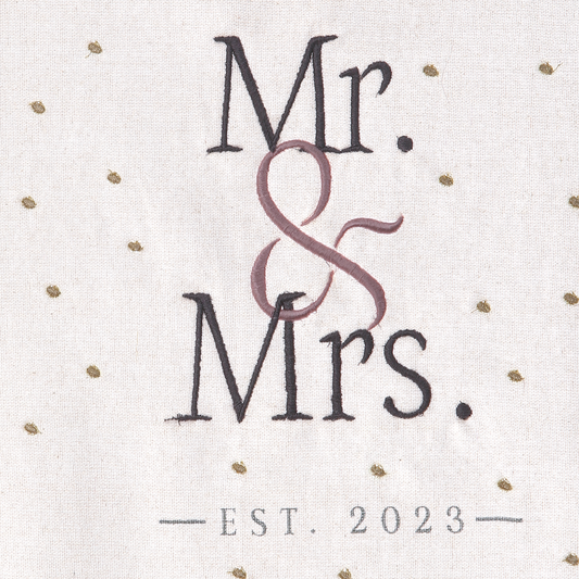 Mini Apparels Kitchen towel set | Mr & Mrs Designed, Soft and Super Absorbent Dish Towels, Pack of 3