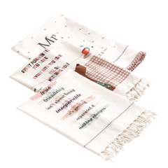 Quotes | Mr & Mrs Designed, Soft and Super Absorbent Dish Towels, Pack of 3