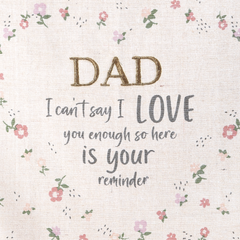 Mini Apparels Pack of 3 Pumpkin spice | Mom | Dad dish towel sets for kitchen