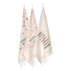 Mini Apparels Pack of 3 Quotes Kitchen Dish Towel Set | Cute Gifts Towels Set