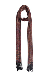 Regal Allure Paisley Jacquard Scarf