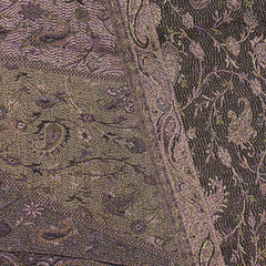 Enchanting Bronze Paisley Jacquard Scarf