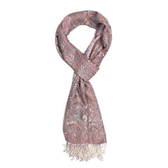 Earthy Elegance Jacquard Scarf