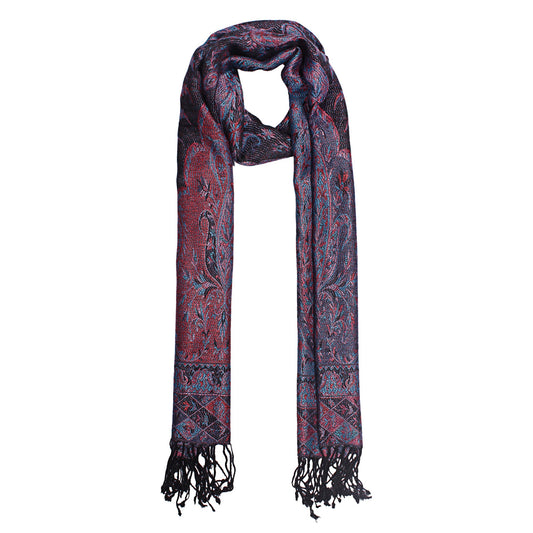 Mystic Opulence Paisley Jacquard Scarf