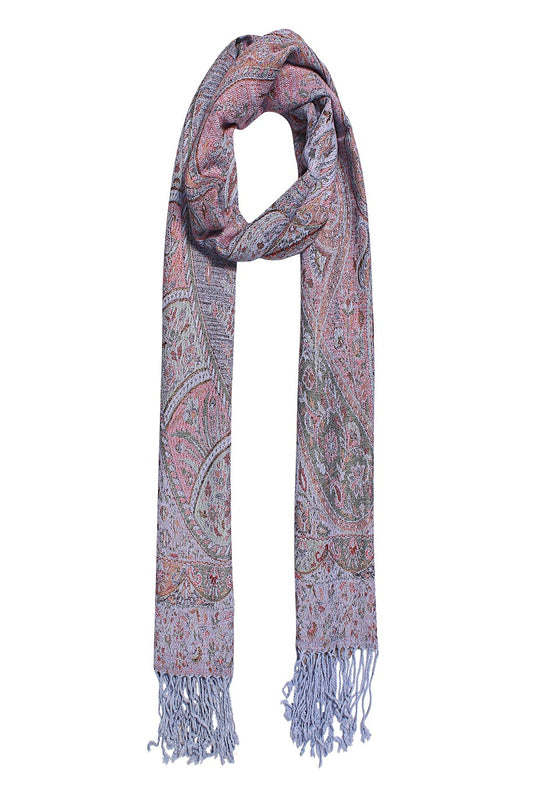 Mauve Magic Paisley Scarf
