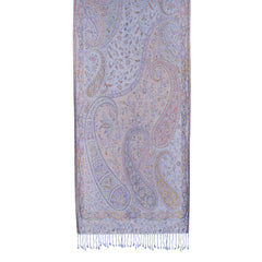 Lavender Dreams Earthy Paisley  Scarf