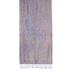 Lavender Dreams Earthy Paisley  Scarf