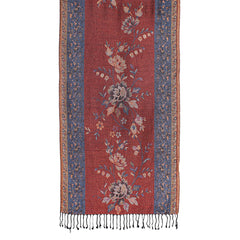 Elegant Earth Floral Print Scarf