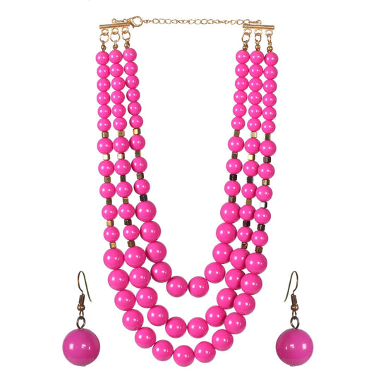 Sophisticated Stone Array Necklace