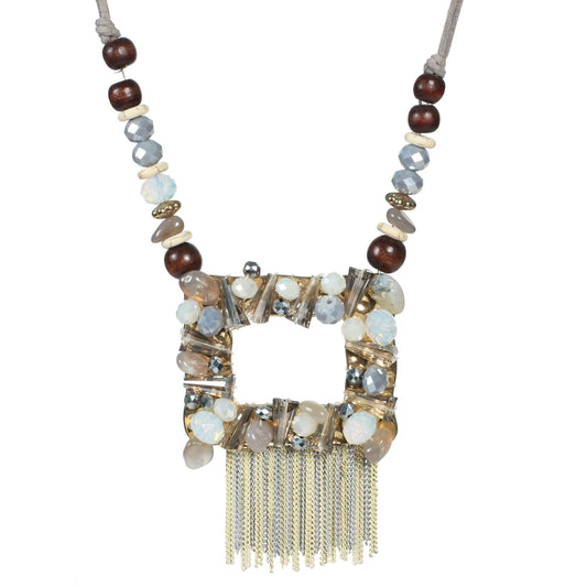 Stylish Stone Dazzle Necklace