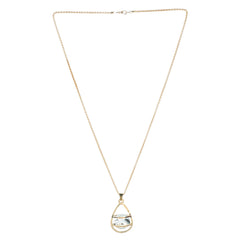 Glamour Crystal Drizzle Chain Necklace