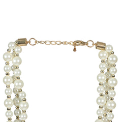 Celestial Pearl Crystal Charm Necklace