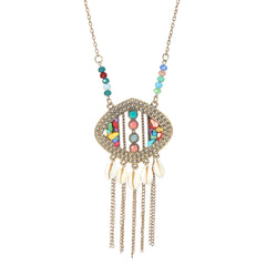 Tassel Elegance Beads Necklace