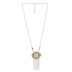 Tassel Elegance Beads Necklace