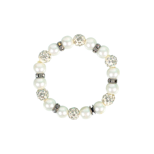 Crystal Pearl Breeze Bracelet