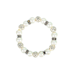 Crystal Pearl Breeze Bracelet