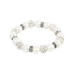 Crystal Pearl Breeze Bracelet