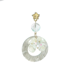 Blossom Round Petal Earrings