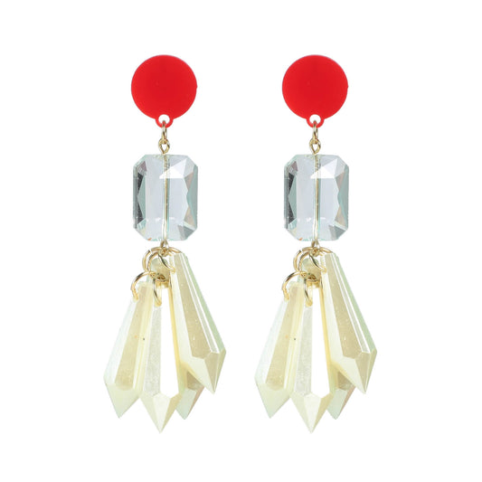 Enchanted Stone Sparkle Duo Earrings