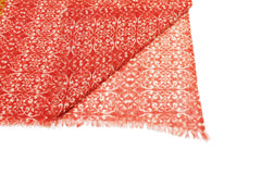 Red-Orange Melody Scarf