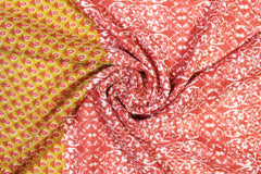 Red-Orange Melody Scarf