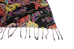 Modern Multi Color Print Scarf