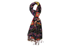 Modern Multi Color Print Scarf