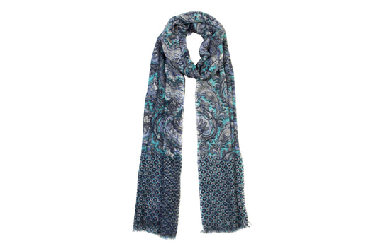 Blue Skies Melange Scarf