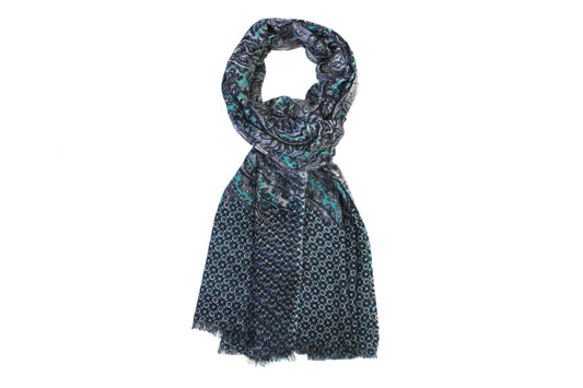 Blue Skies Melange Scarf