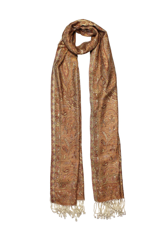 Gilded Earth Jacquard Scarf