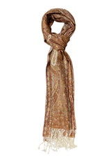 Gilded Earth Jacquard Scarf