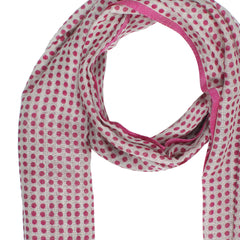 Pink Champagne Dots Scarf