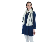 Dragon's Frost Woolen Scarf