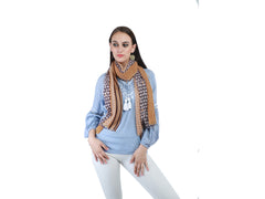 Geometric Elegance Scarf