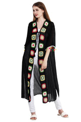 Crochet Strip Kimono