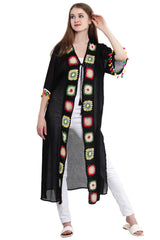 Crochet Strip Kimono