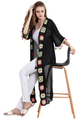 Crochet Strip Kimono