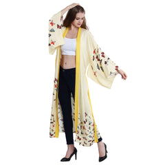 Butterfly Bliss Front Tie Kimono
