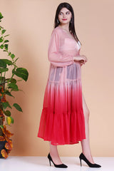 Ombre Sheer Kimono