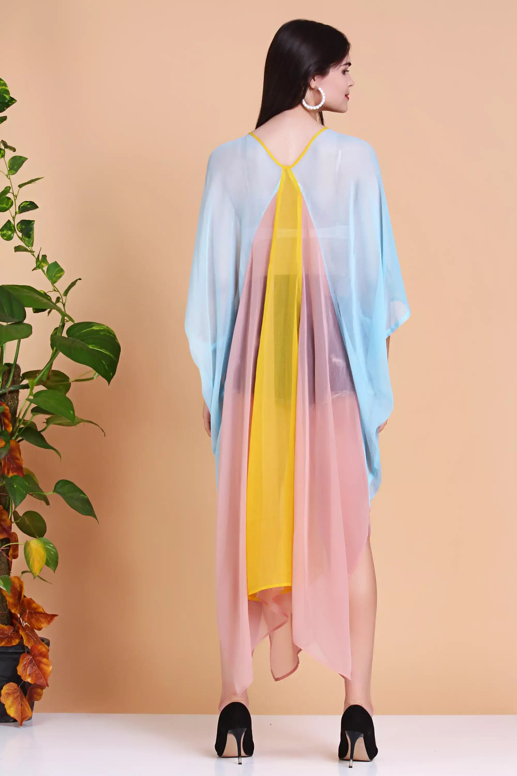 Kaftan Beach Cover Up Dress