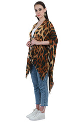 Panthera High-Low Kimono