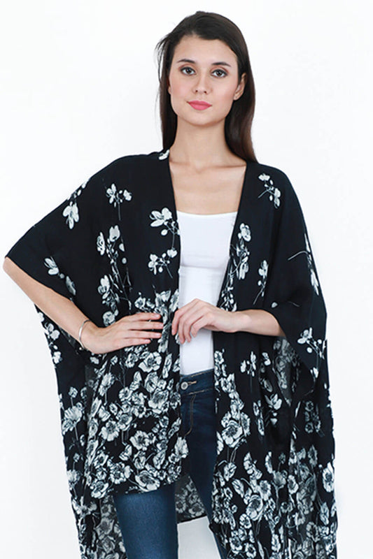 Front Open Kimono