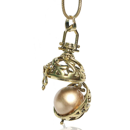 Bella Charm Hollow Bells Necklace