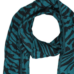 Green Python Elegance Scarf